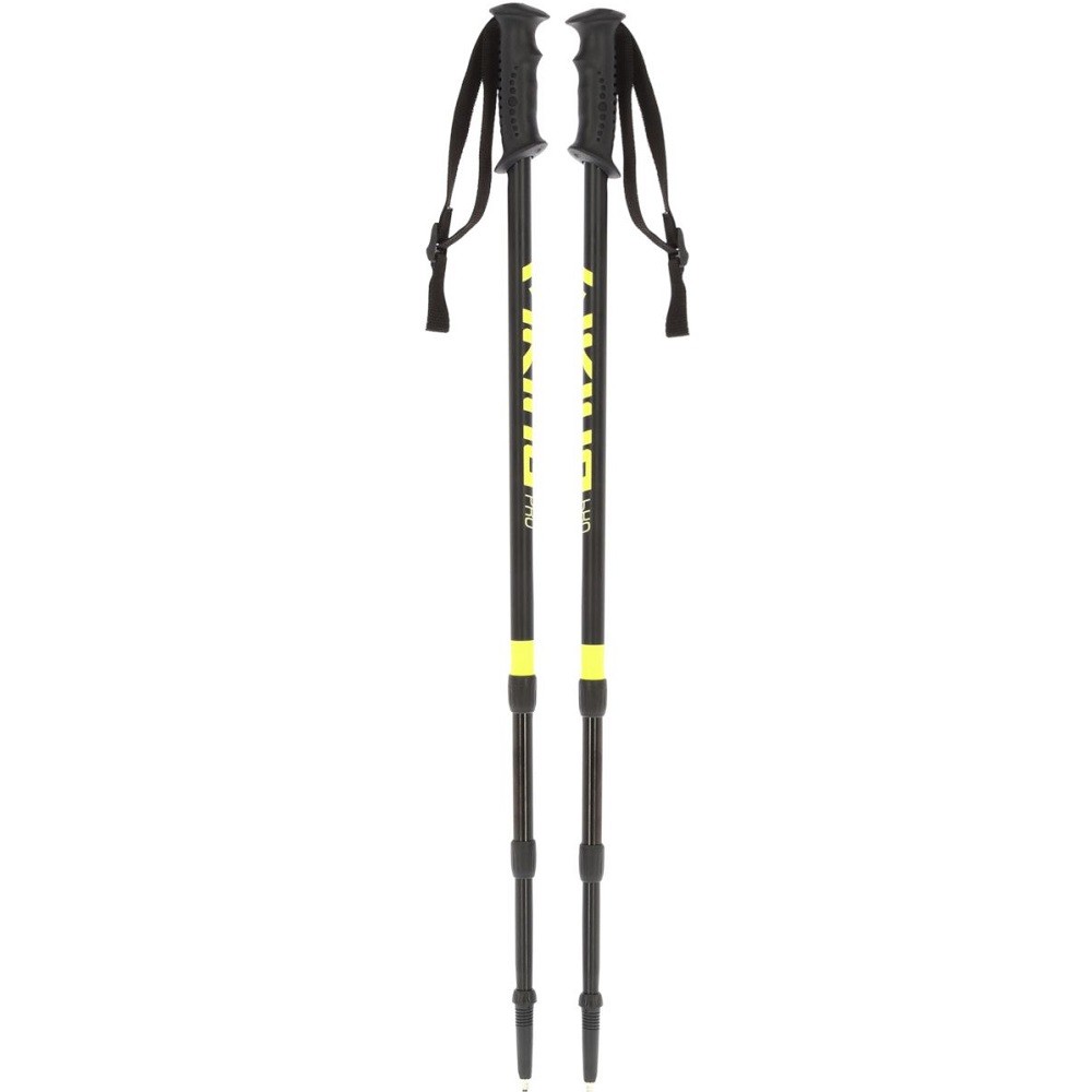 Треккинговые палки Viking Stig черный/желтый 65-145 см