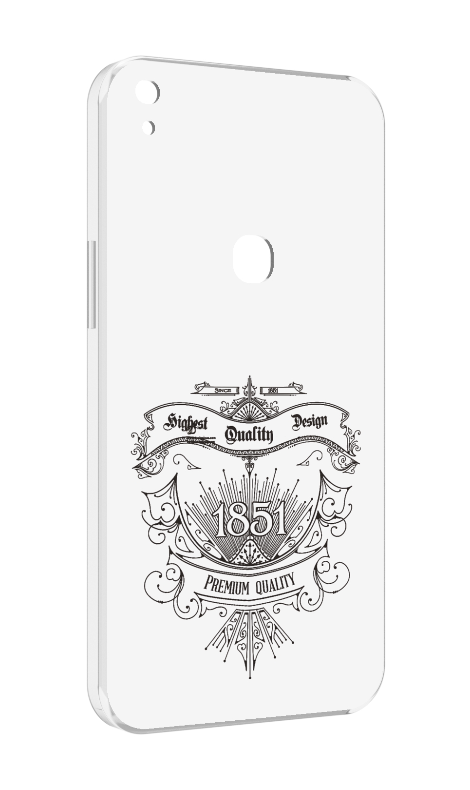 

Чехол MyPads логотип 1851 год для Alcatel SHINE LITE 5080X 5.0, Прозрачный, Tocco