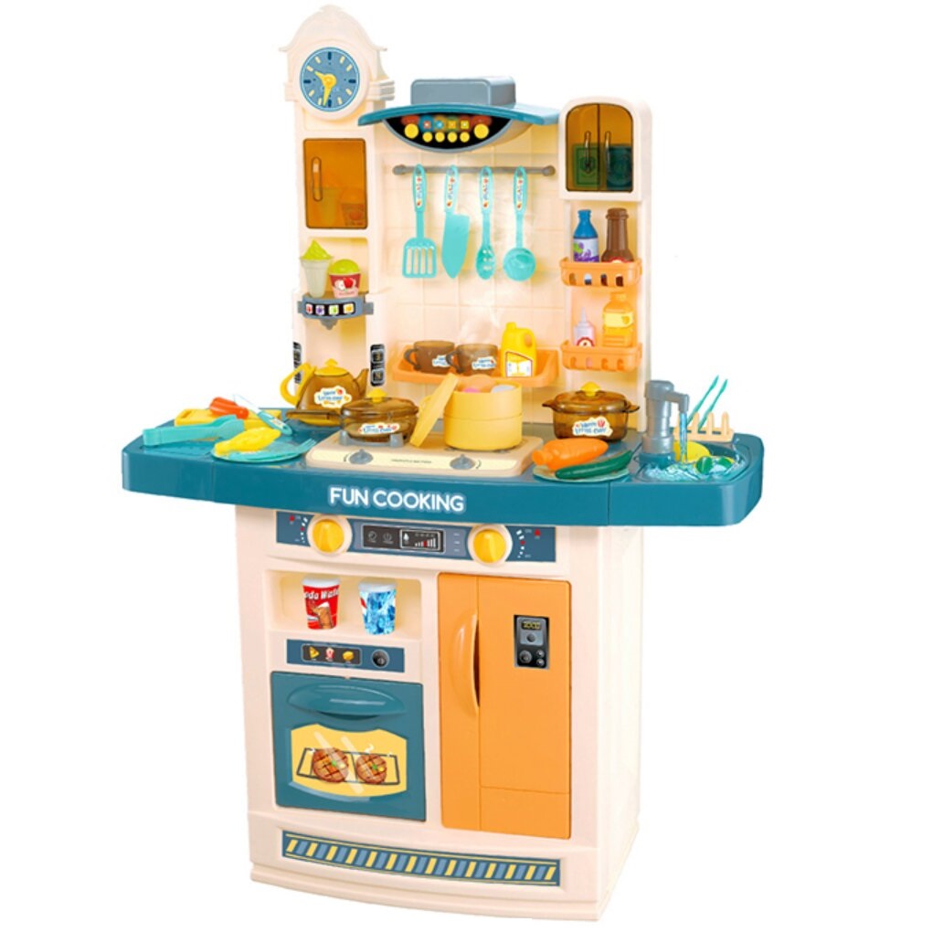 

Кухня детская fun cooking 998a, холодный пар, свет, звук, вода, 56 предметов