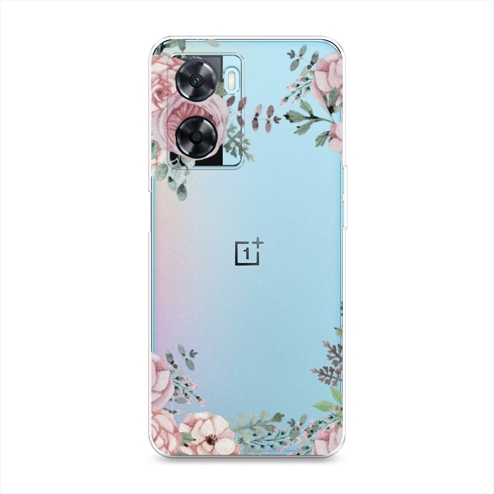 

Чехол Awog на OnePlus Nord N20 SE "Нежные розы акварель", Прозрачный;розовый;зеленый, 153450-8