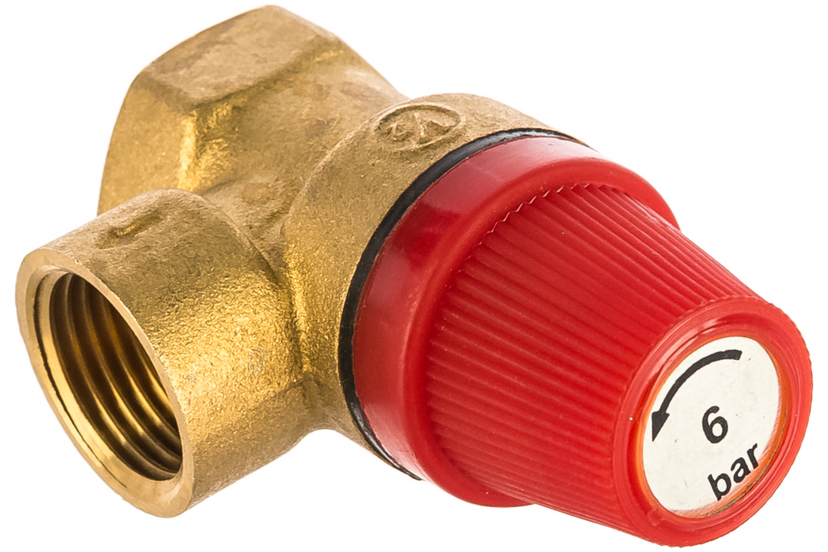 

Предохранительный клапан СТМ ТЕРМО 1/2", г/г, 6 Бар CRVP6F12