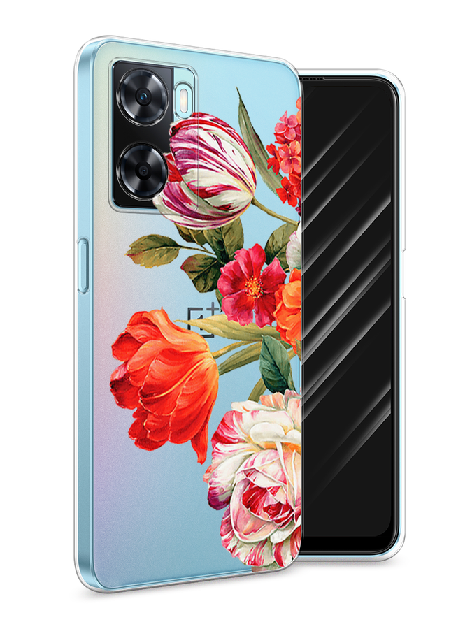 

Чехол Awog на OnePlus Nord N20 SE "Весенний букет", Красный;розовый;зеленый, 153450-8