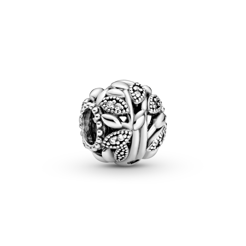 

Шарм из серебра с фианитом Pandora 798879C01, 798879C01