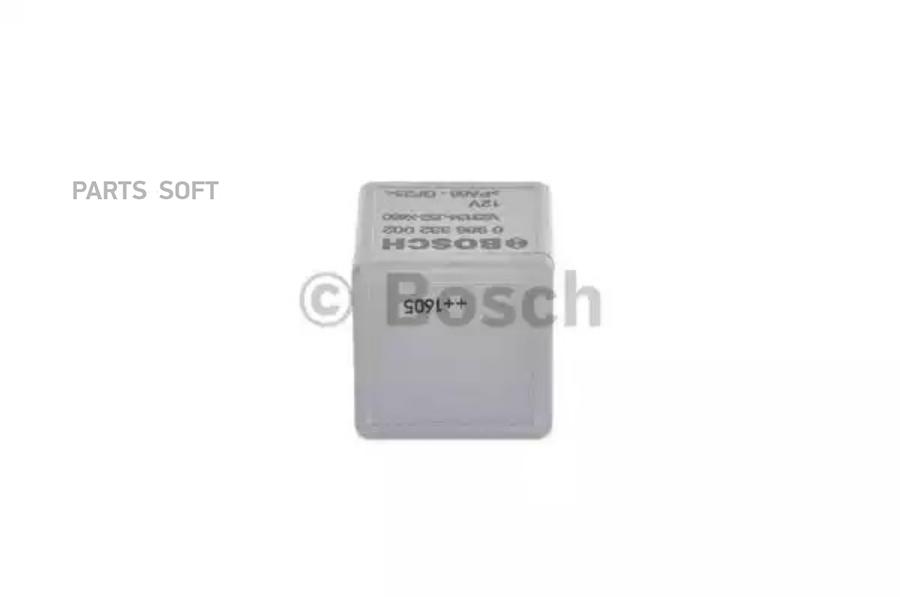 

0 986 332 002 Реле 12V 70A Audi, Vw, Skoda Bosch 0986332002