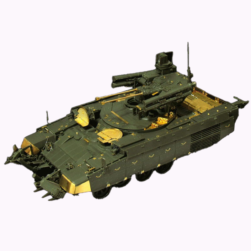 

Фототравление Voyager Model 1/35 для Гусеничной машины поддержки танков Объект 199 PE35694, Однотонный