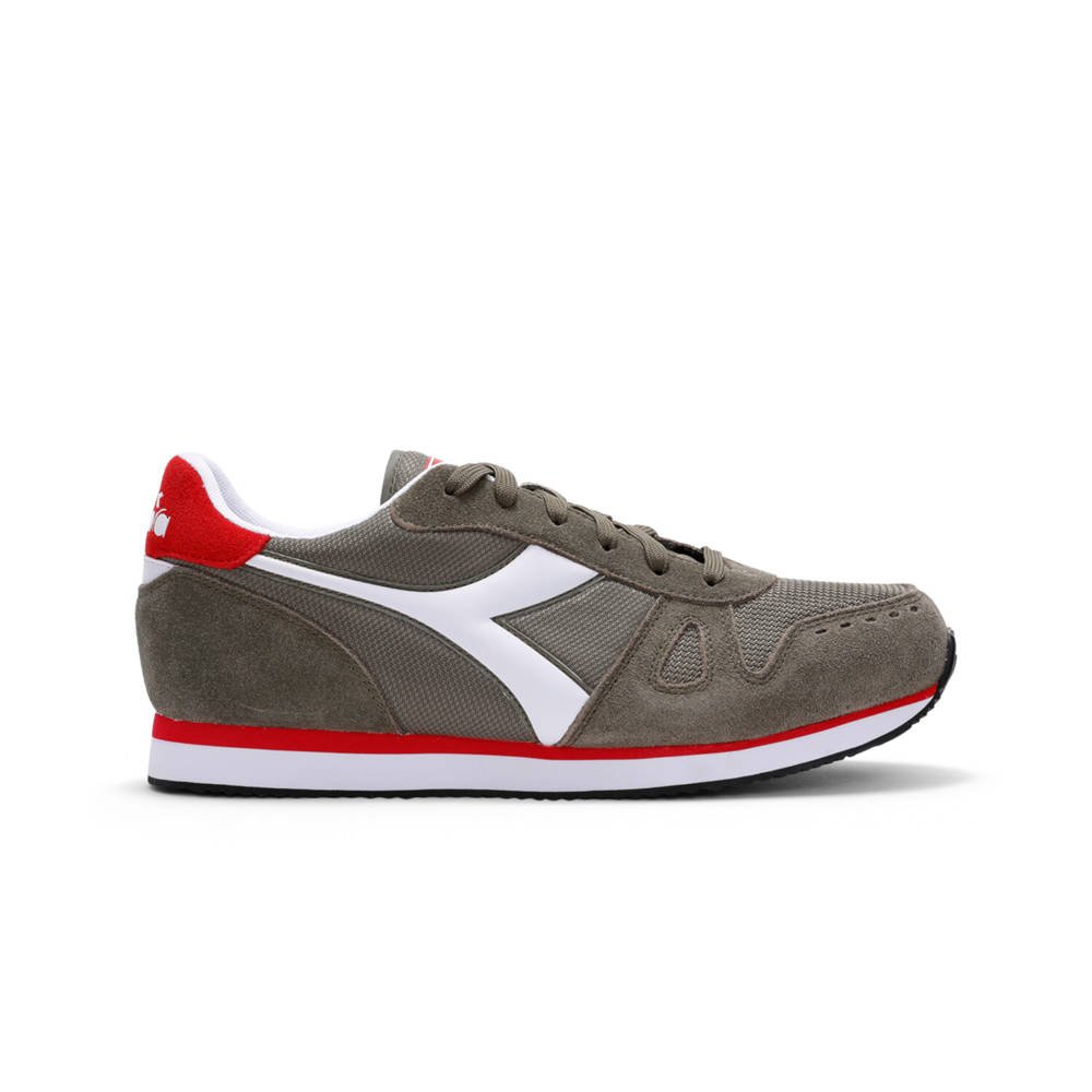 фото Кроссовки мужские diadora simple run серые 10 uk