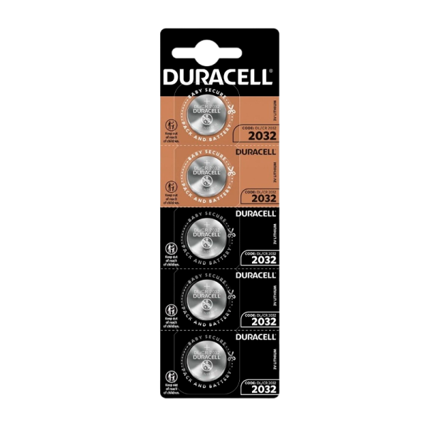 Батарейка CR2032 3В литиевая Duracell Procell INTENSE уп. 5 шт.