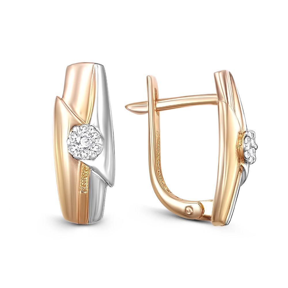 

Серьги из красного золота с бриллиантом NEWGOLD 093947_02_01_005_0001, 093947_02_01_005_0001