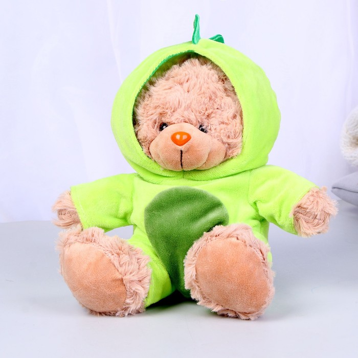 

Мягкая игрушка "Мишка в костюме дракона", 20 см, Бежевый