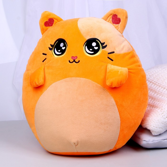 

Мягкая игрушка "Котик", Оранжевый