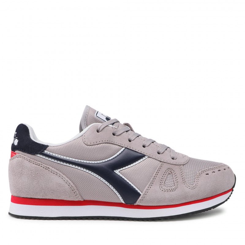 фото Кроссовки мужские diadora simple run серые 11.5 uk