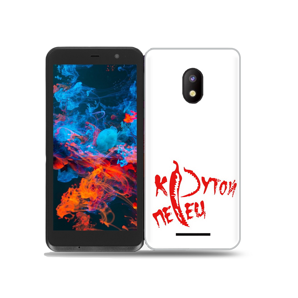 

Чехол MyPads Tocco для BQ 5045L Wallet крутой перец, Прозрачный, Tocco