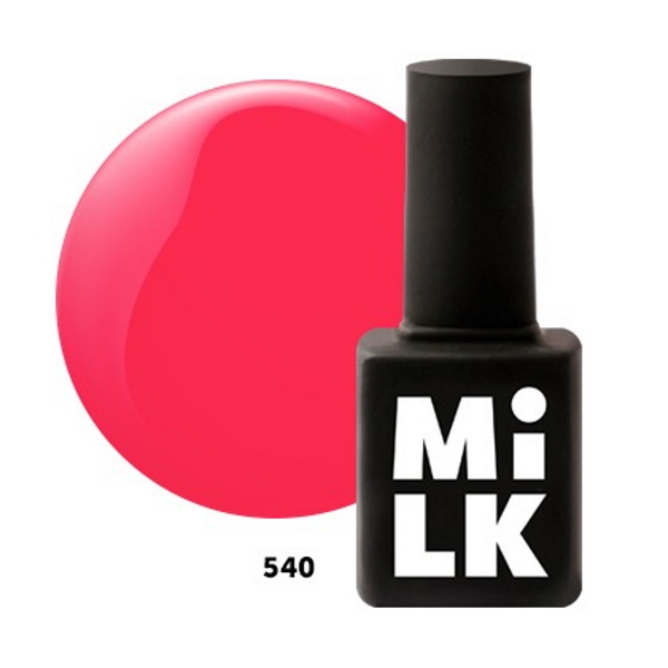 фото Гель-лак milkgel slime №540 pink jelly, 9 мл