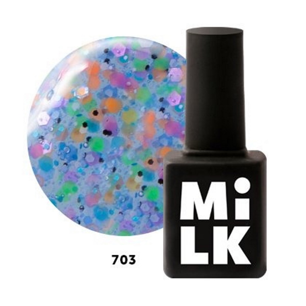 Гель-лак MilkGel Orbeez №703 999% Water, 9 мл музыкальное конфетти сборник фортепианной музыки 2 класс