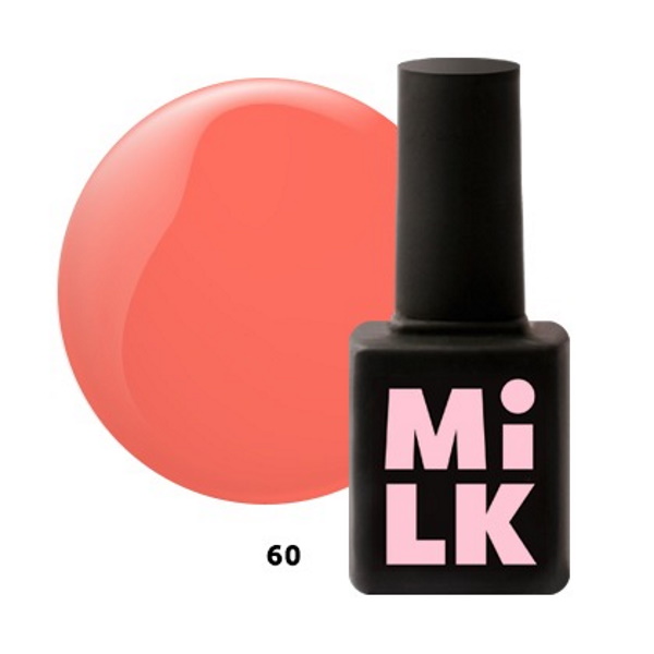 

База MilkGel Color №60 Fusion Coral, 9 мл