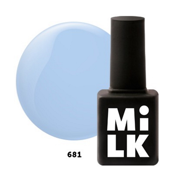 фото Гель-лак milkgel lapochka №681 baby blue, 9 мл