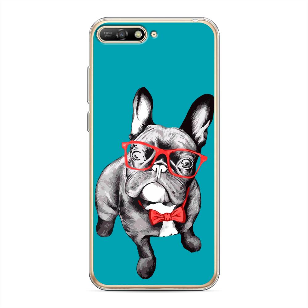 

Чехол на Huawei Y6 2018 "Французский бульдог", 67850-1