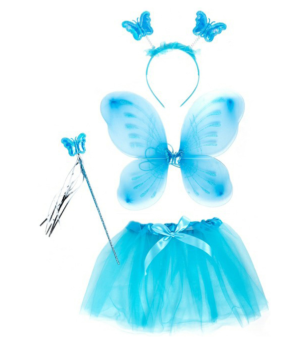 Набор детский Magic Time Бабочка голубой 4 предмета
