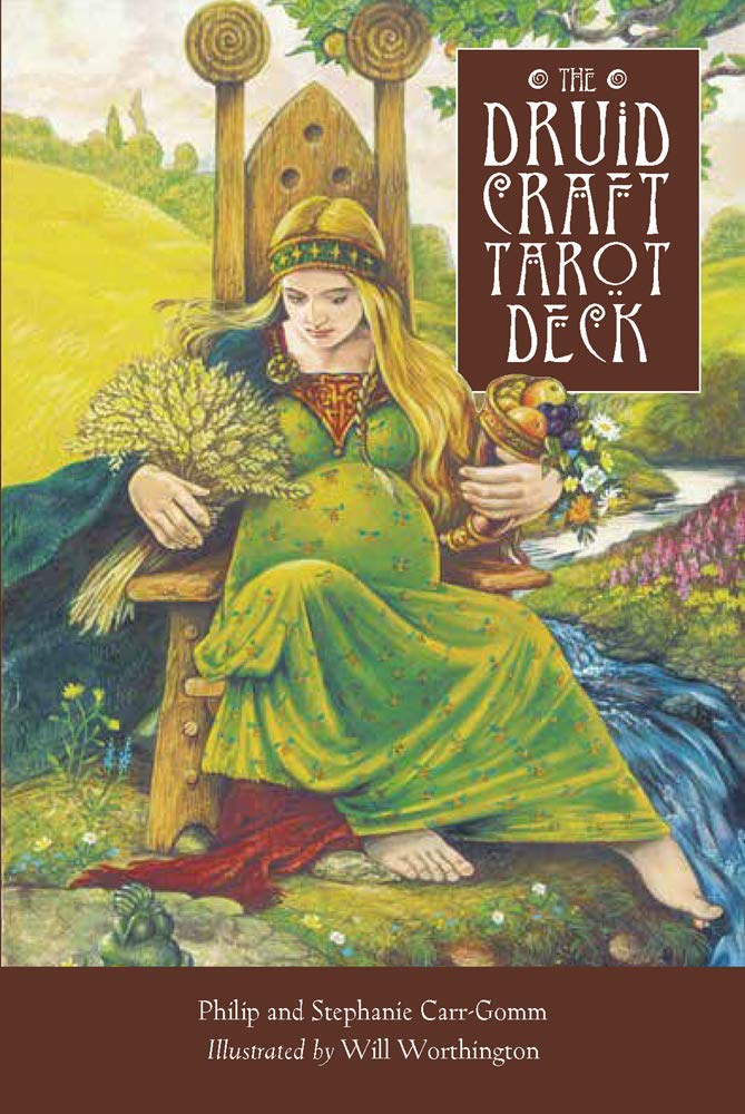 

Набор карт таро The DruidCraft Tarot Deck, Бежевый