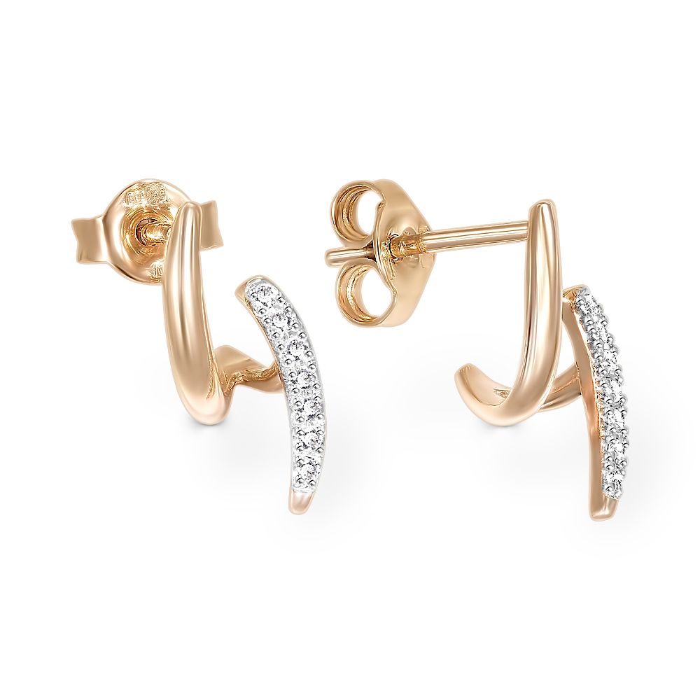 

Серьги из красного золота с фианитом NEWGOLD 095982_07_01_005_0004, 095982_07_01_005_0004