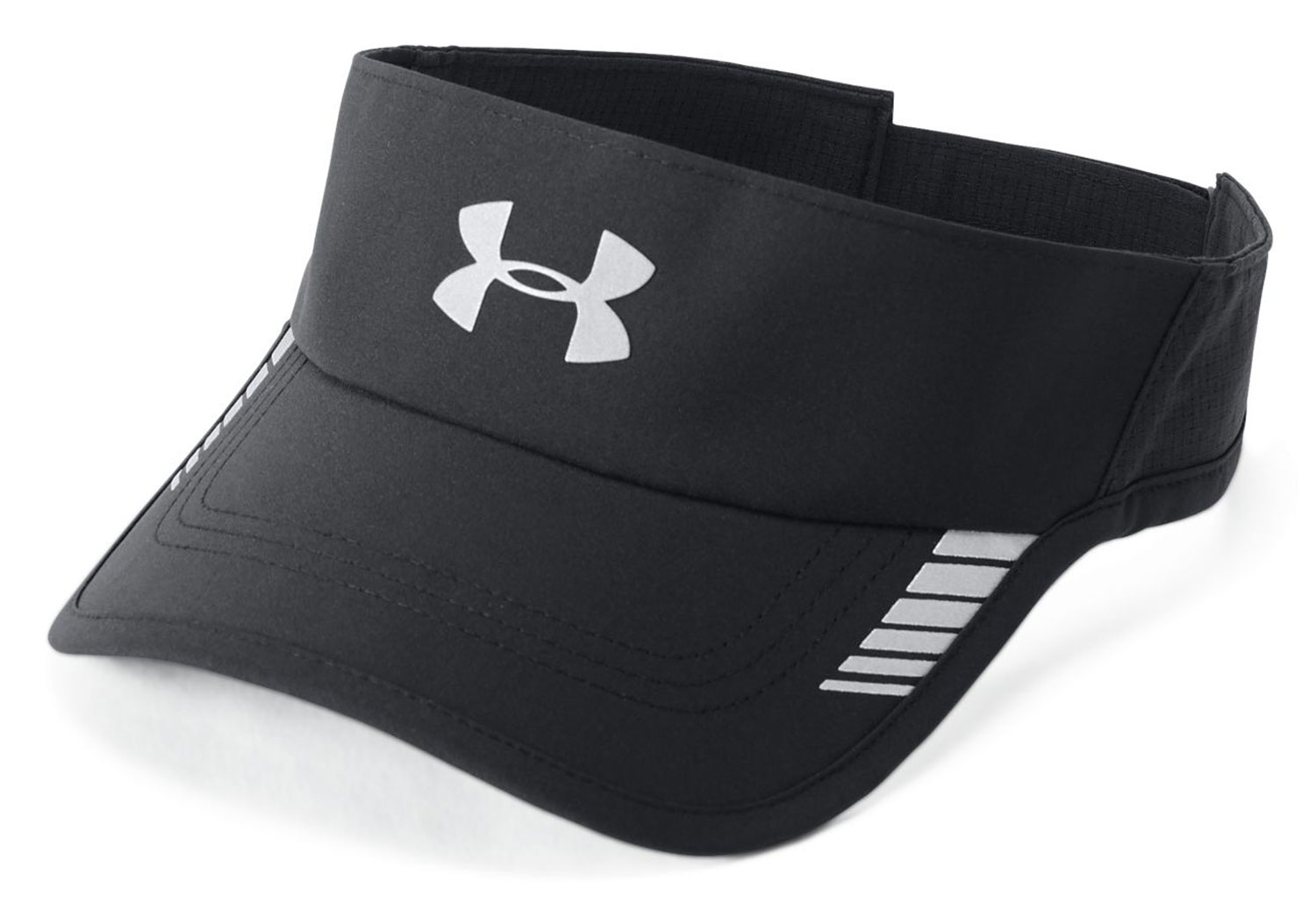 фото Козырек мужской under armour men's launch av visor black/silver, one size