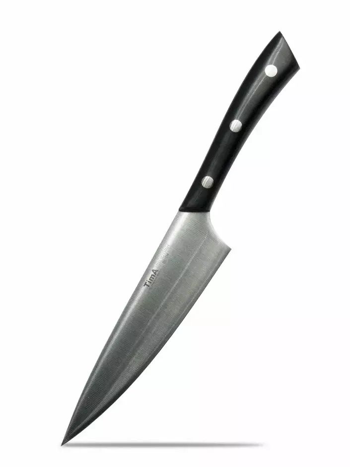 Нож шеф TimA серия BlackLine 152мм