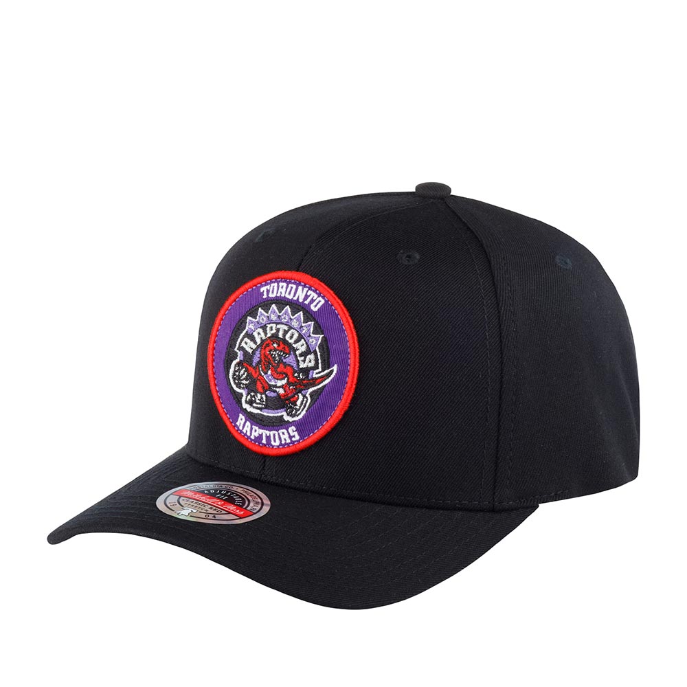 Бейсболка Mitchell & Ness 6HSSFH21HW007-TRABLCK Toronto Raptors NBA черная, one size