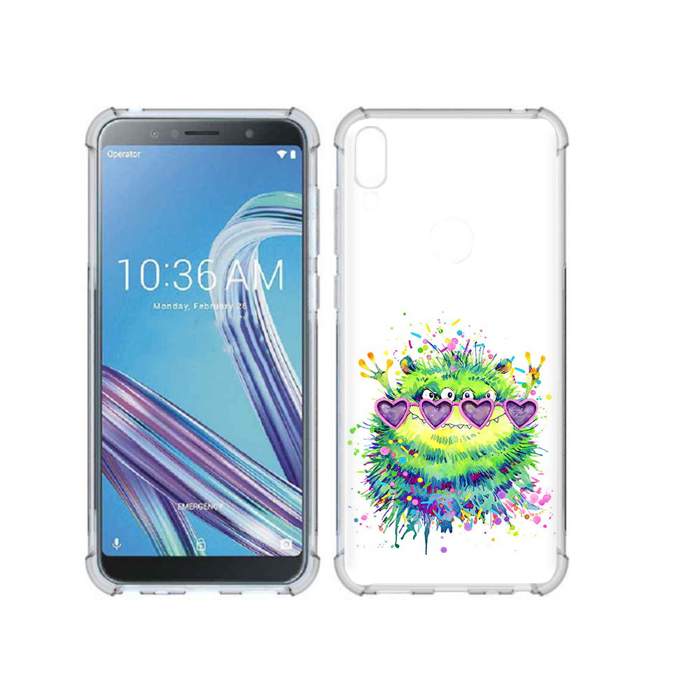 

Чехол MyPads Tocco для Asus ZenFone Max Pro (ZB602KL) Пушистый персонаж, Прозрачный, Tocco