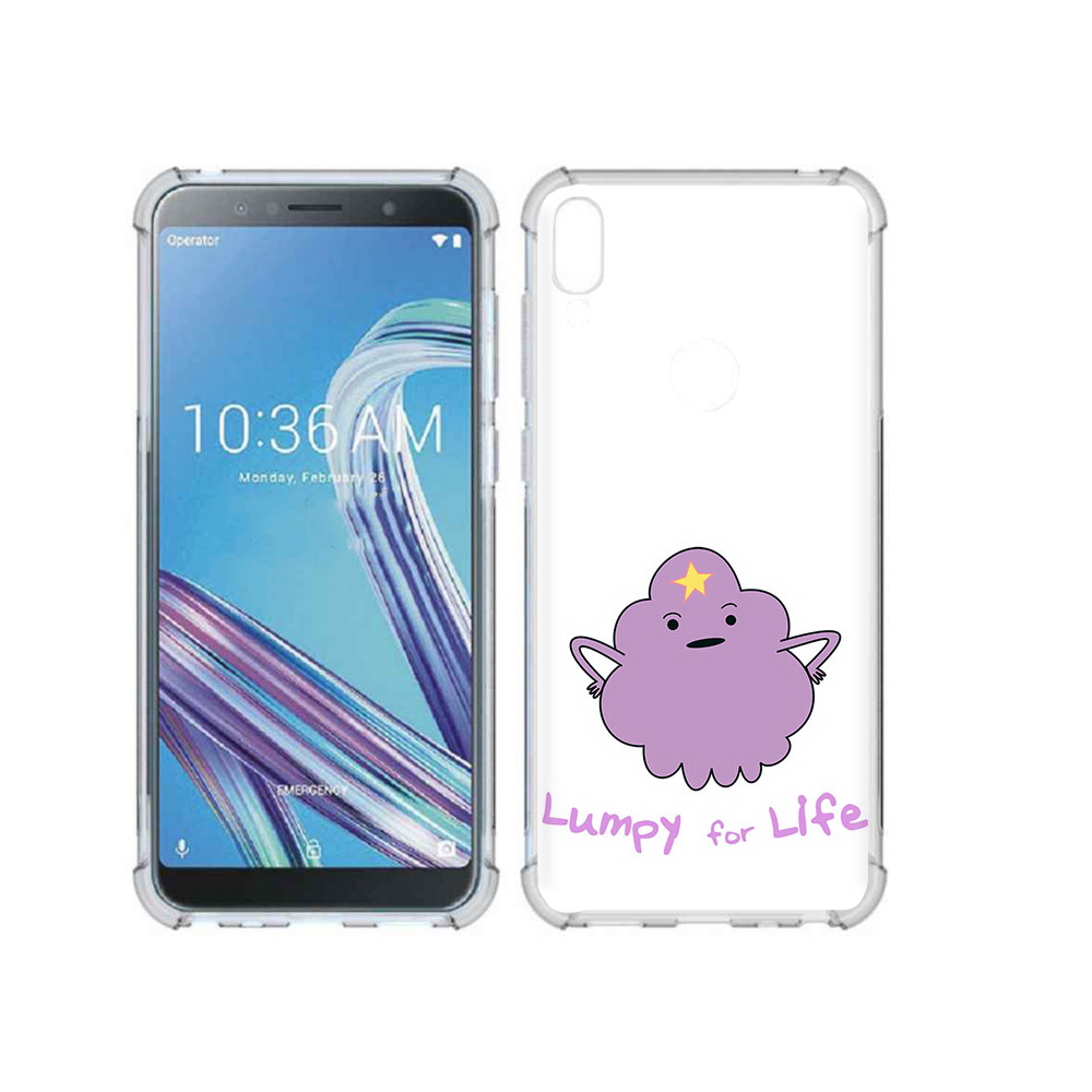 

Чехол MyPads Tocco для Asus ZenFone Max Pro (ZB602KL) Принцесса пупырчатого королевства, Прозрачный, Tocco