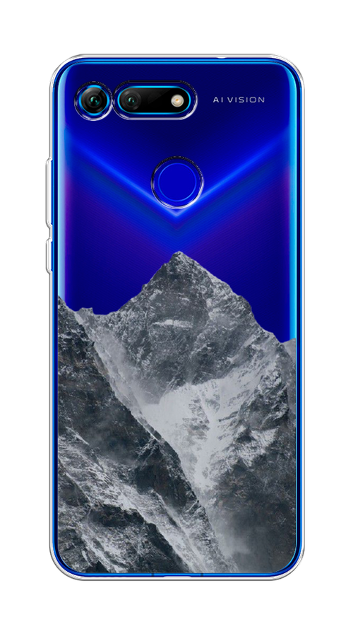 

Чехол на Honor V20 "Горы арт 4", Серый;бежевый, 67350-2