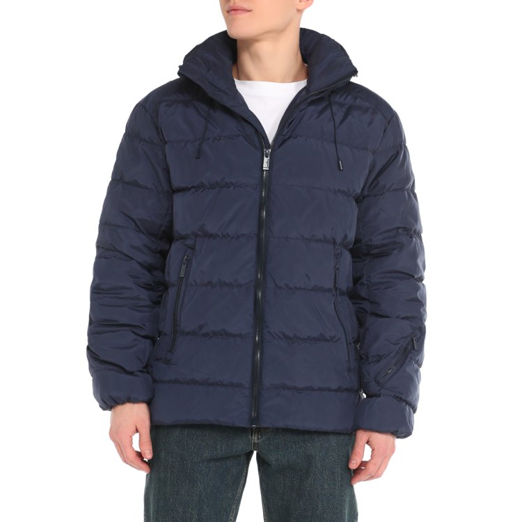

Пуховик мужской Maison David MLY230424 синий XL, MLY230424