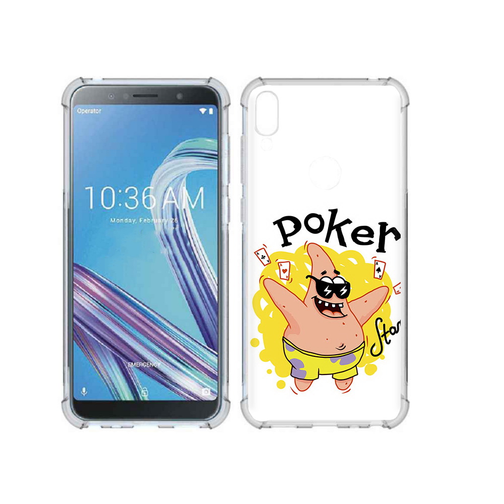 

Чехол MyPads Tocco для Asus ZenFone Max Pro (ZB602KL) Патрик, Прозрачный, Tocco