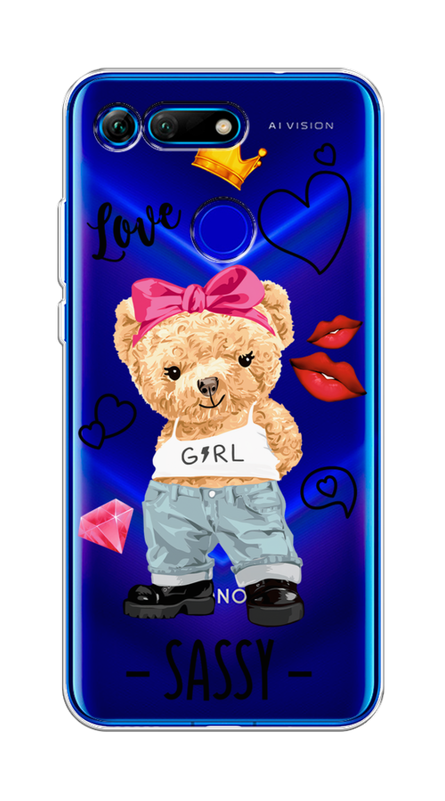 

Чехол на Honor V20 "Sugar Mommy", Голубой;белый;розовый, 67350-6