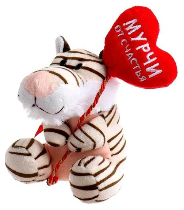 

Мягкая игрушка Тигренок с сердечком Milo toys 15 см