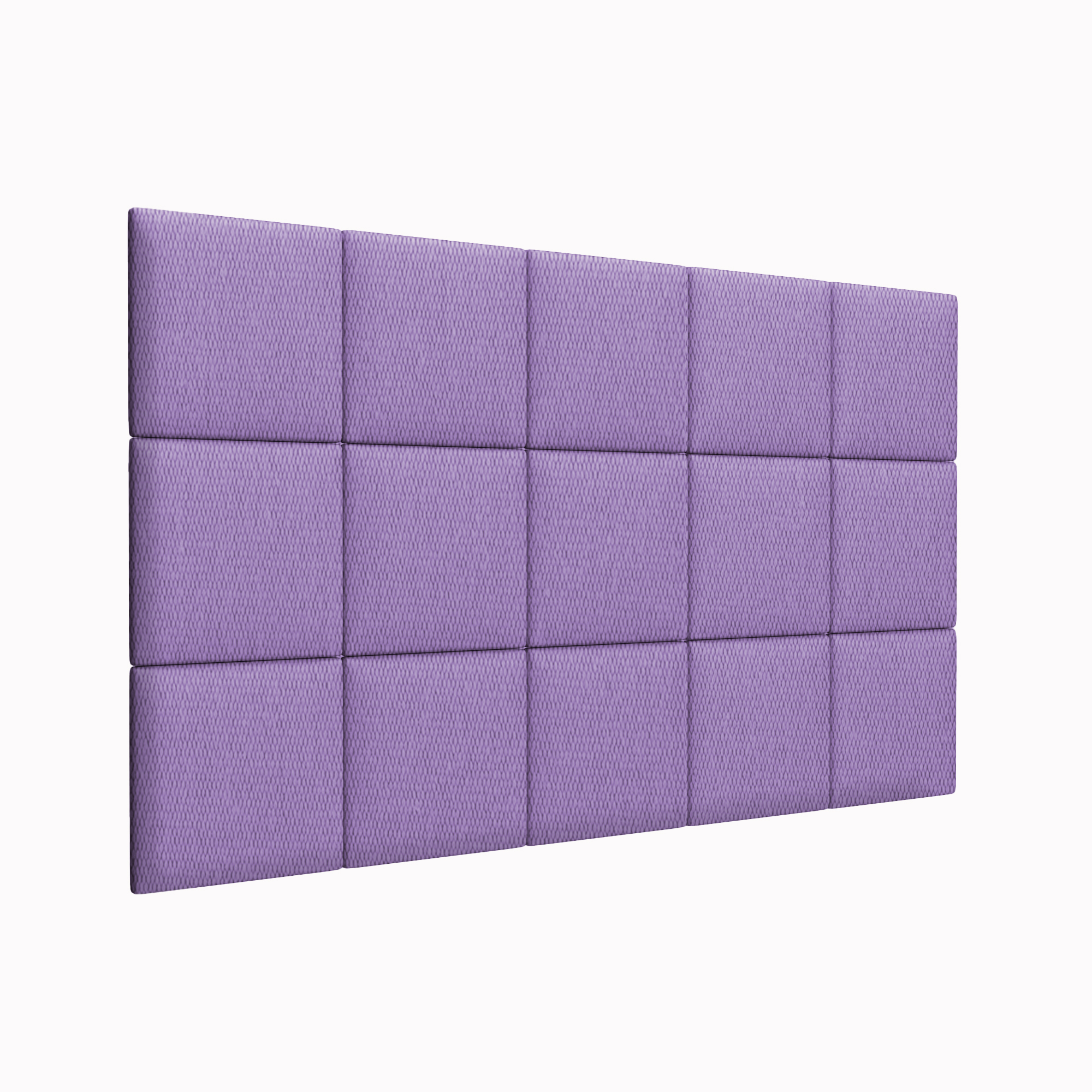 фото Мягкие стеновые панели cabrio violet 30х30 см 1 шт. tartilla