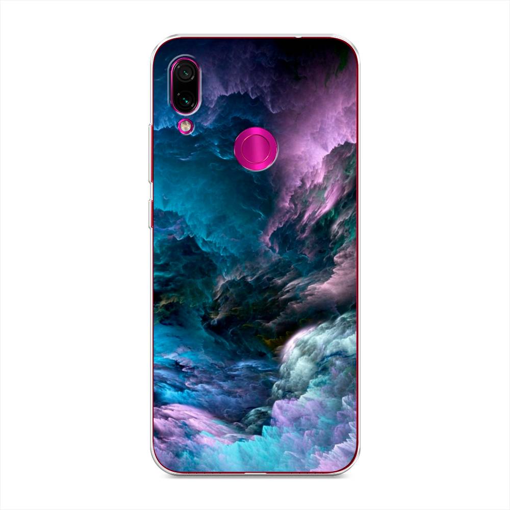 

Чехол на Xiaomi Redmi Note 7 "Загадочное небо", Синий;фиолетовый, 34750-2