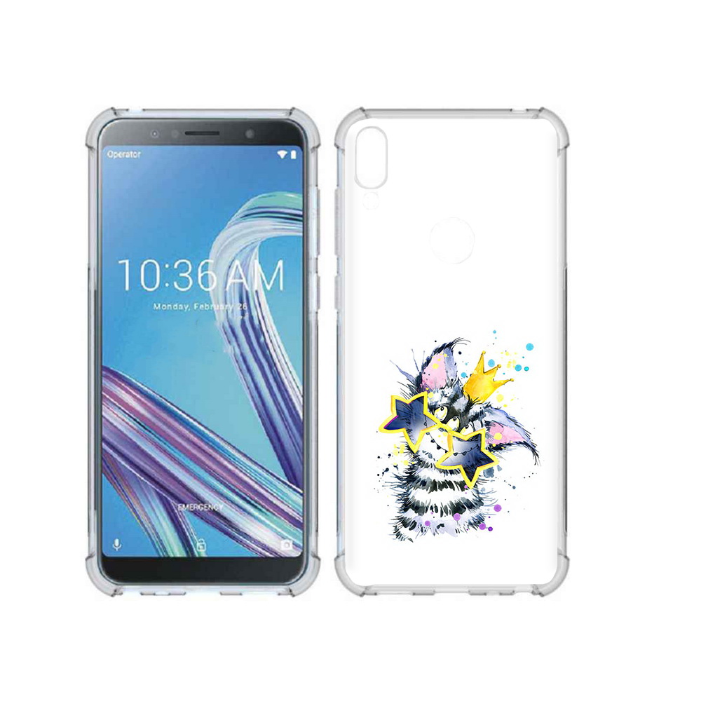 

Чехол MyPads Tocco для Asus ZenFone Max Pro (ZB602KL) Мартовский Нуся, Прозрачный, Tocco