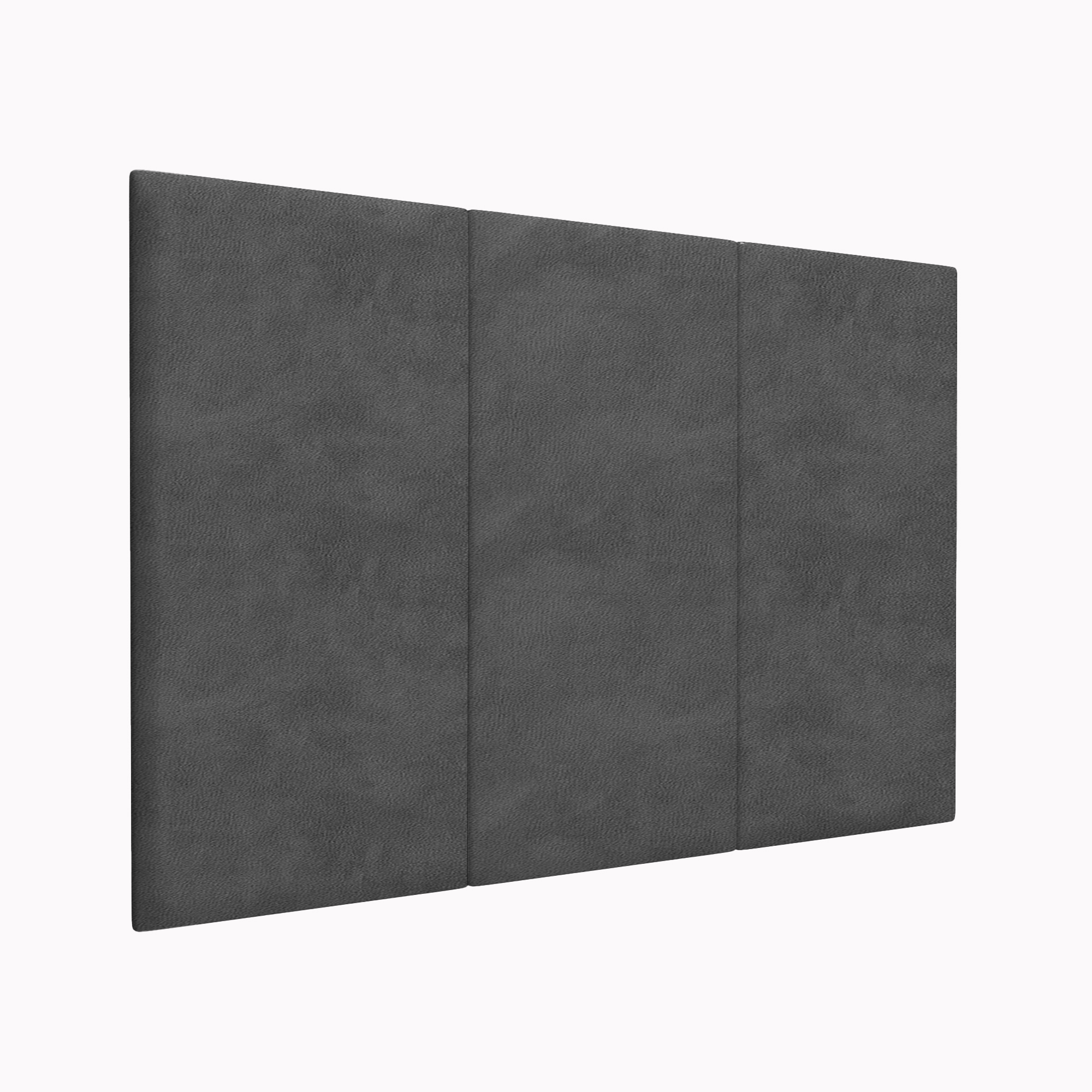 фото Мягкие стеновые панели velour grey 50х100 см 1 шт. tartilla