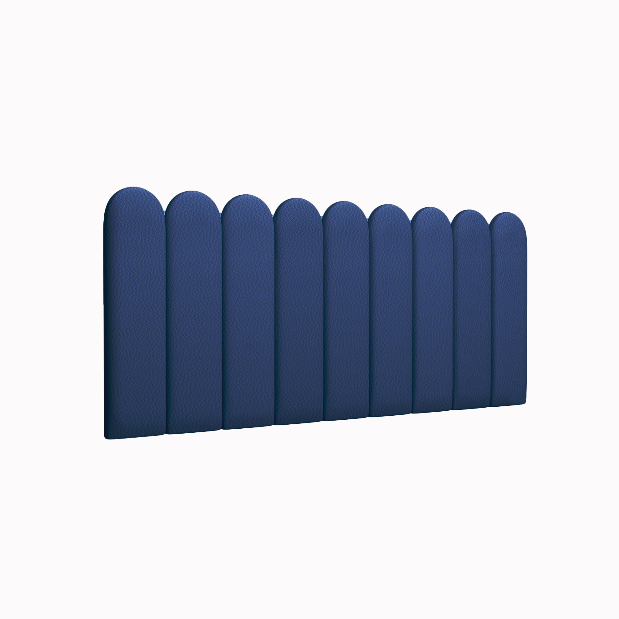 Мягкие стеновые панели Eco Leather Blue 15х60R см 2 шт. мягкие кубики плюшики весёлая азбука