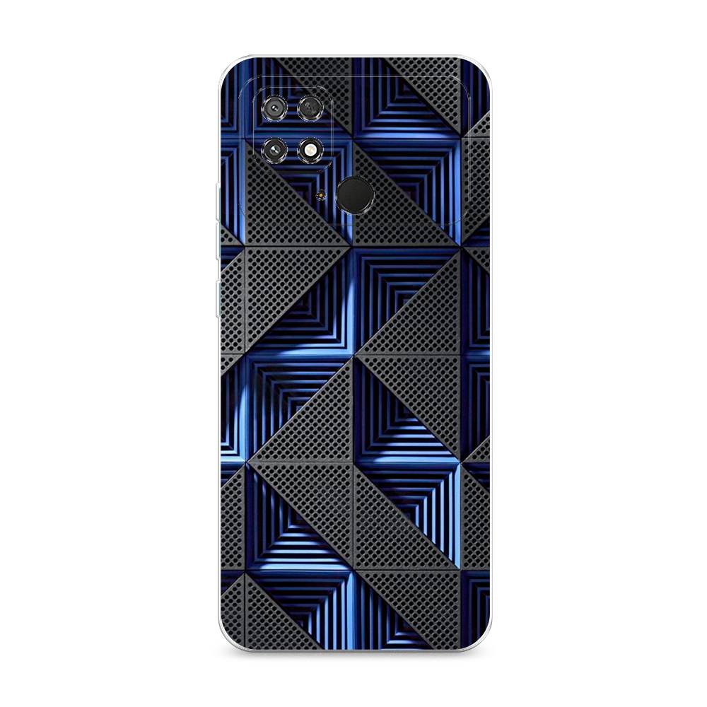 

Чехол на Poco C40 "IBM", Серый;синий, 315850-3