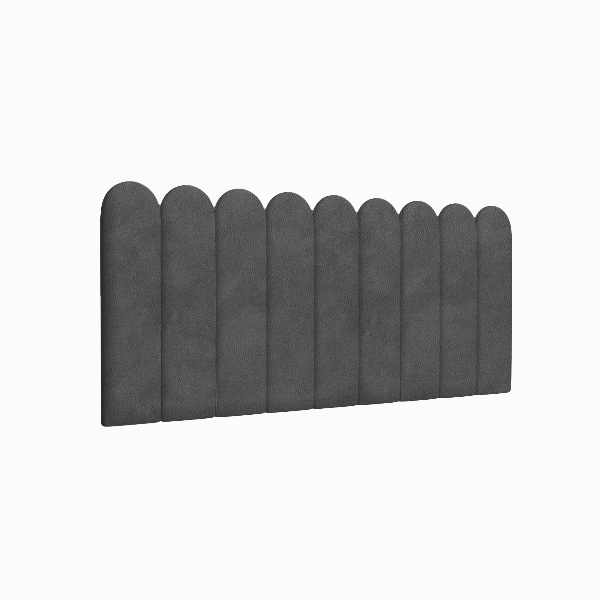 Мягкие стеновые панели Velour Grey 15х60R см 2 шт. мягкие кубики плюшики весёлая азбука