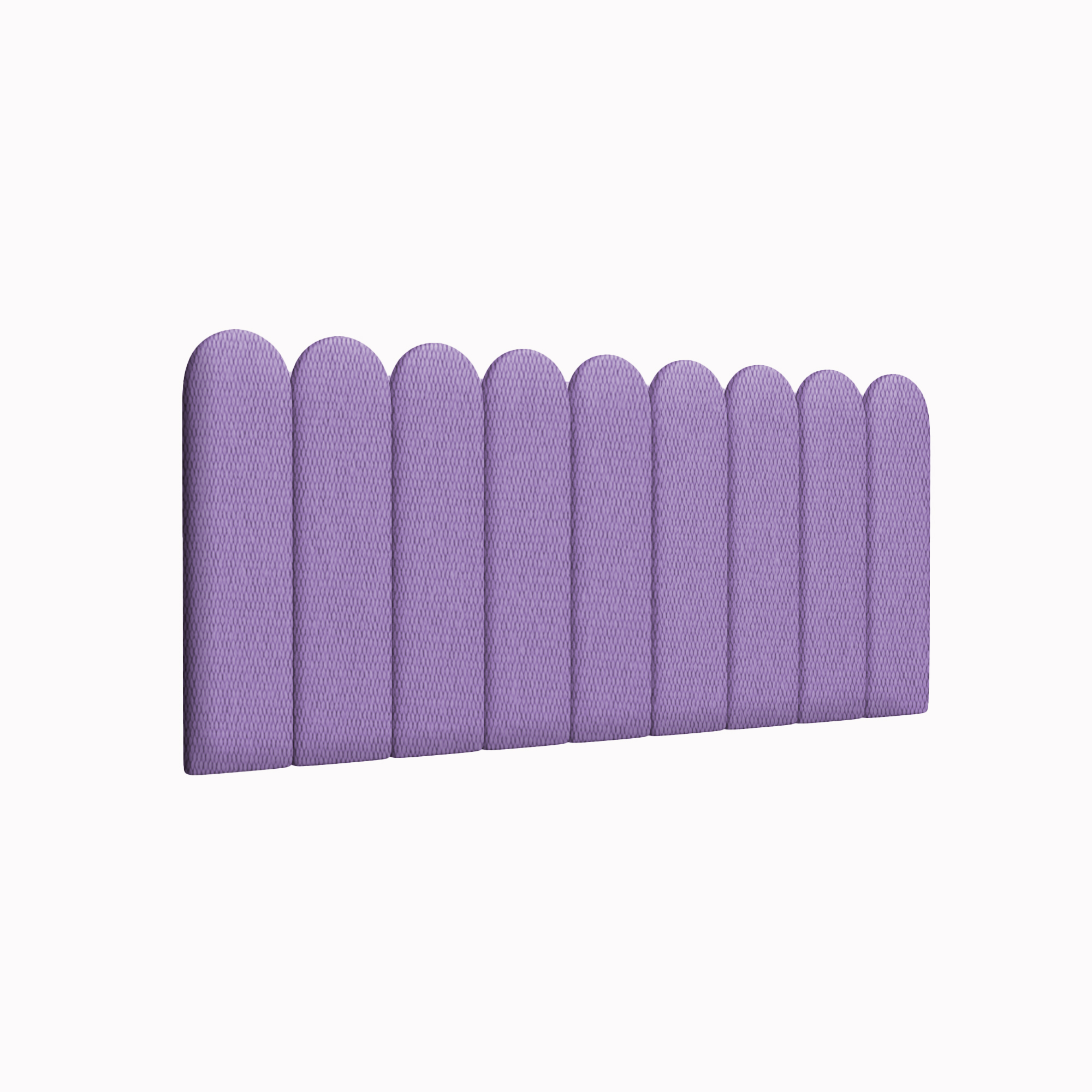 фото Мягкие стеновые панели cabrio violet 15х60r см 2 шт. tartilla