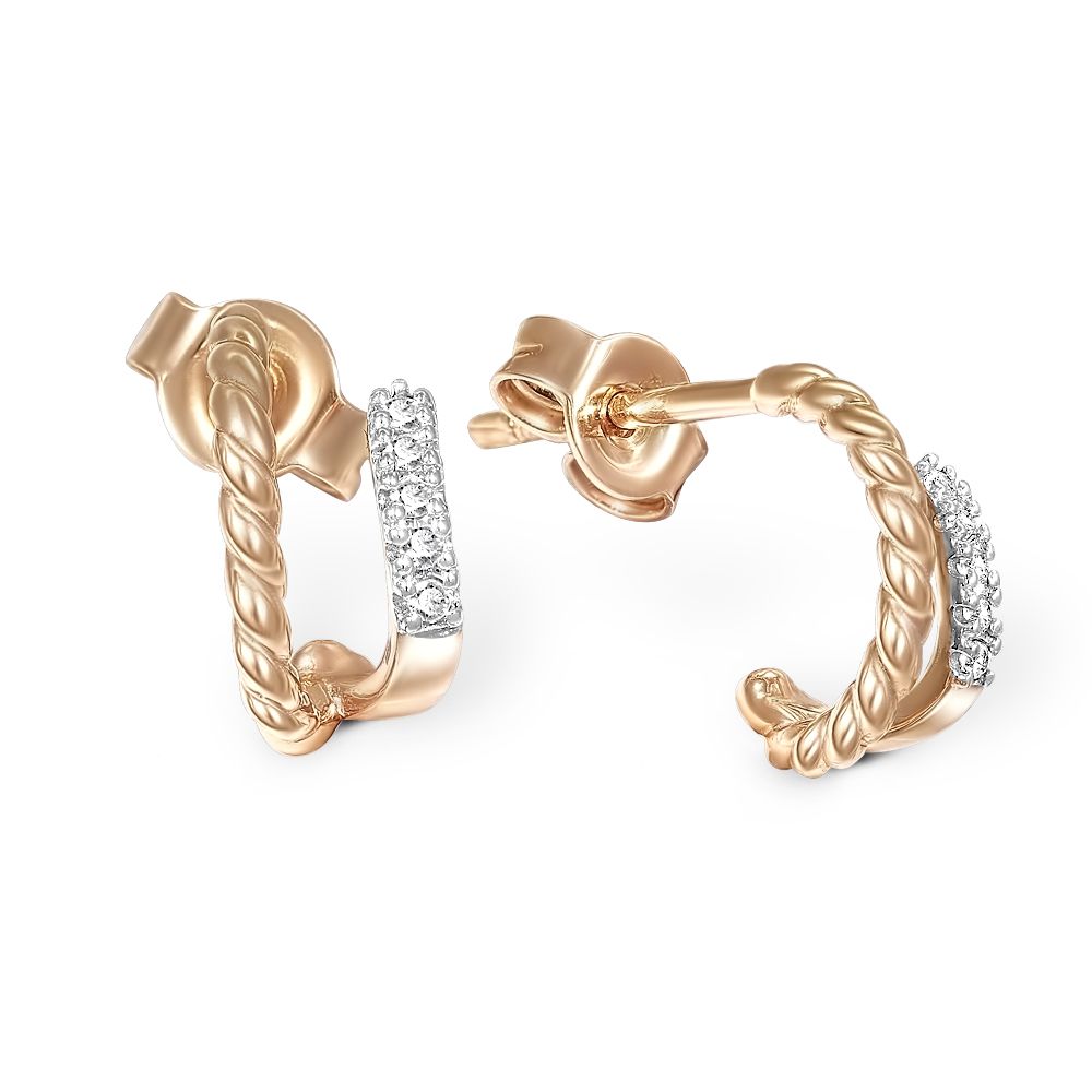 

Серьги из красного золота с фианитом NEWGOLD 095983_07_01_005_0004, 095983_07_01_005_0004