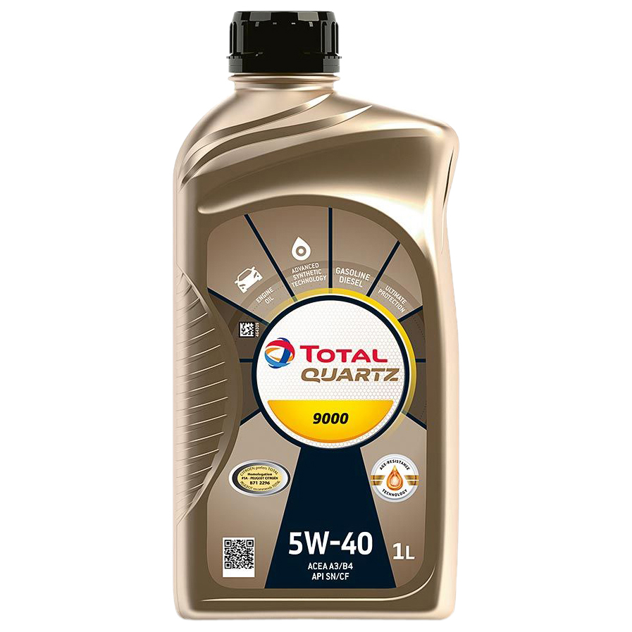 

Моторное масло TOTAL Quartz 9000 5w40 12b 1л