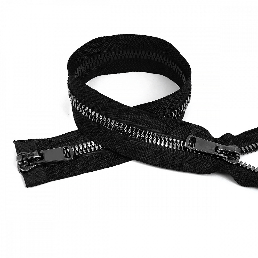 

MaxZipper трактор №8 2 замка, 90 см, черная, темный никель, 10 шт, Черный, трактор №8 2 замка, 90 см, черная, темный никель, 10 шт