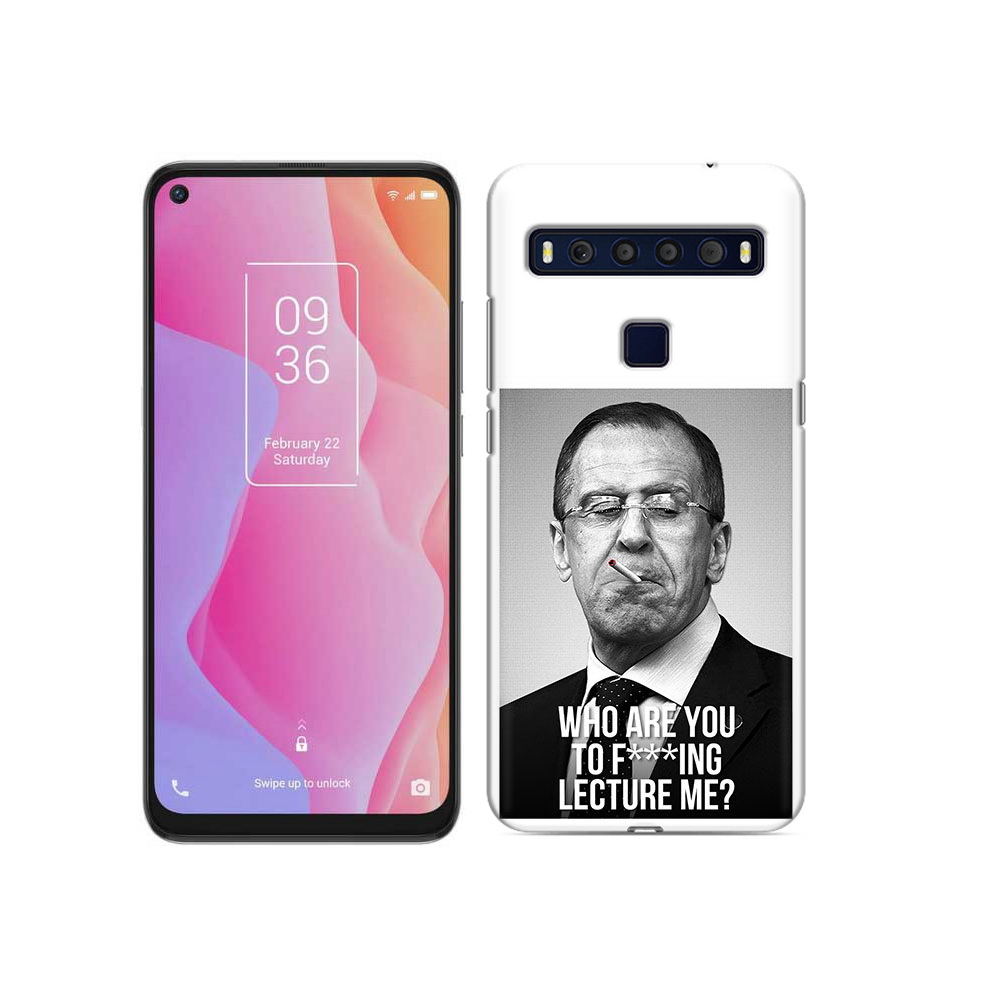 

Чехол MyPads Tocco для TCL 10L лавров, Tocco