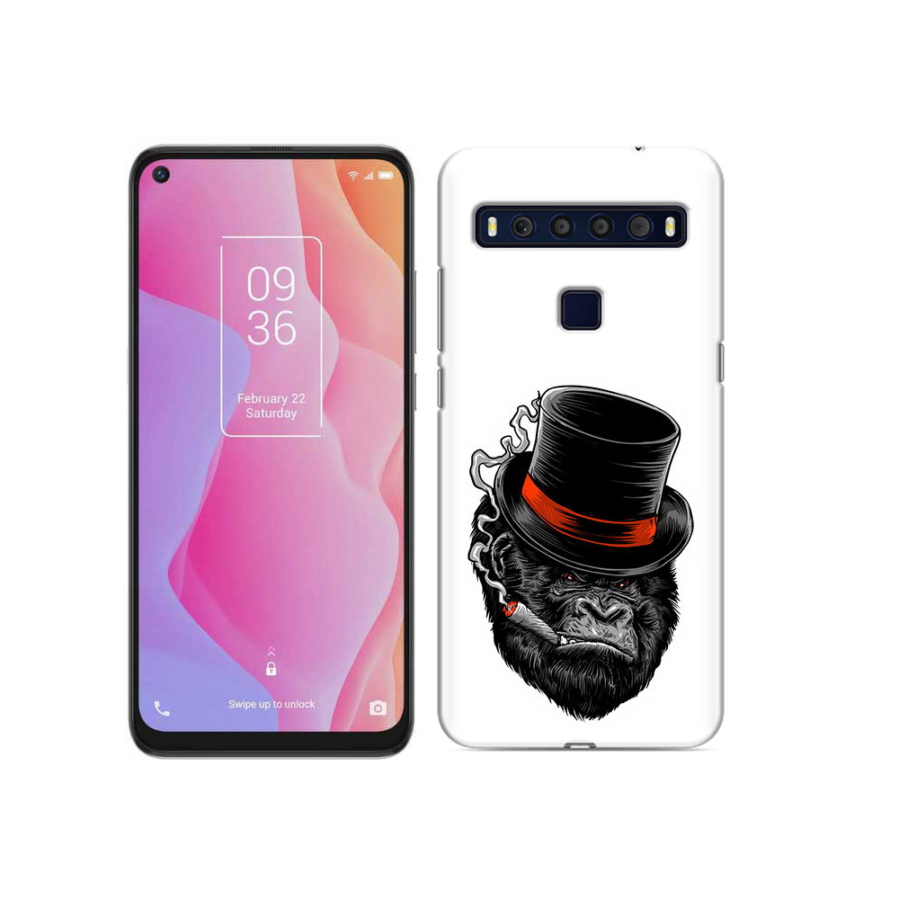 

Чехол MyPads Tocco для TCL 10L дизайнерская горилла, Прозрачный, Tocco