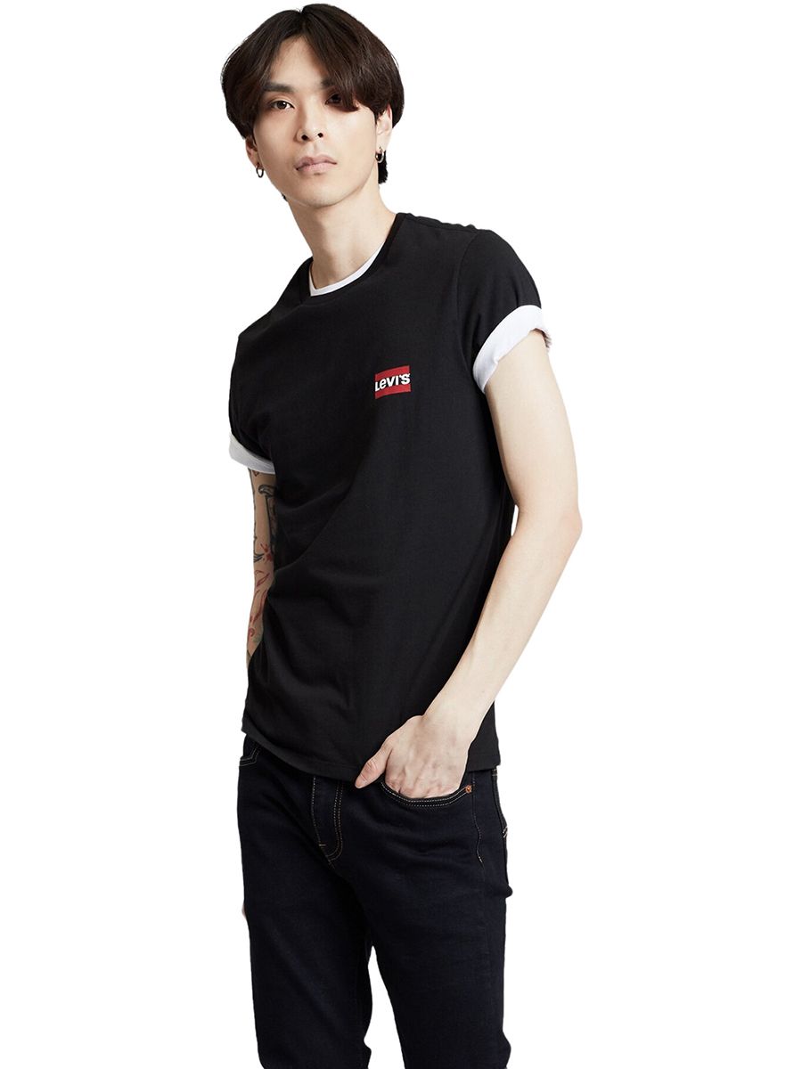 

Футболка мужская Levi's 79681-0000 черная XS, Черный, 79681-0000
