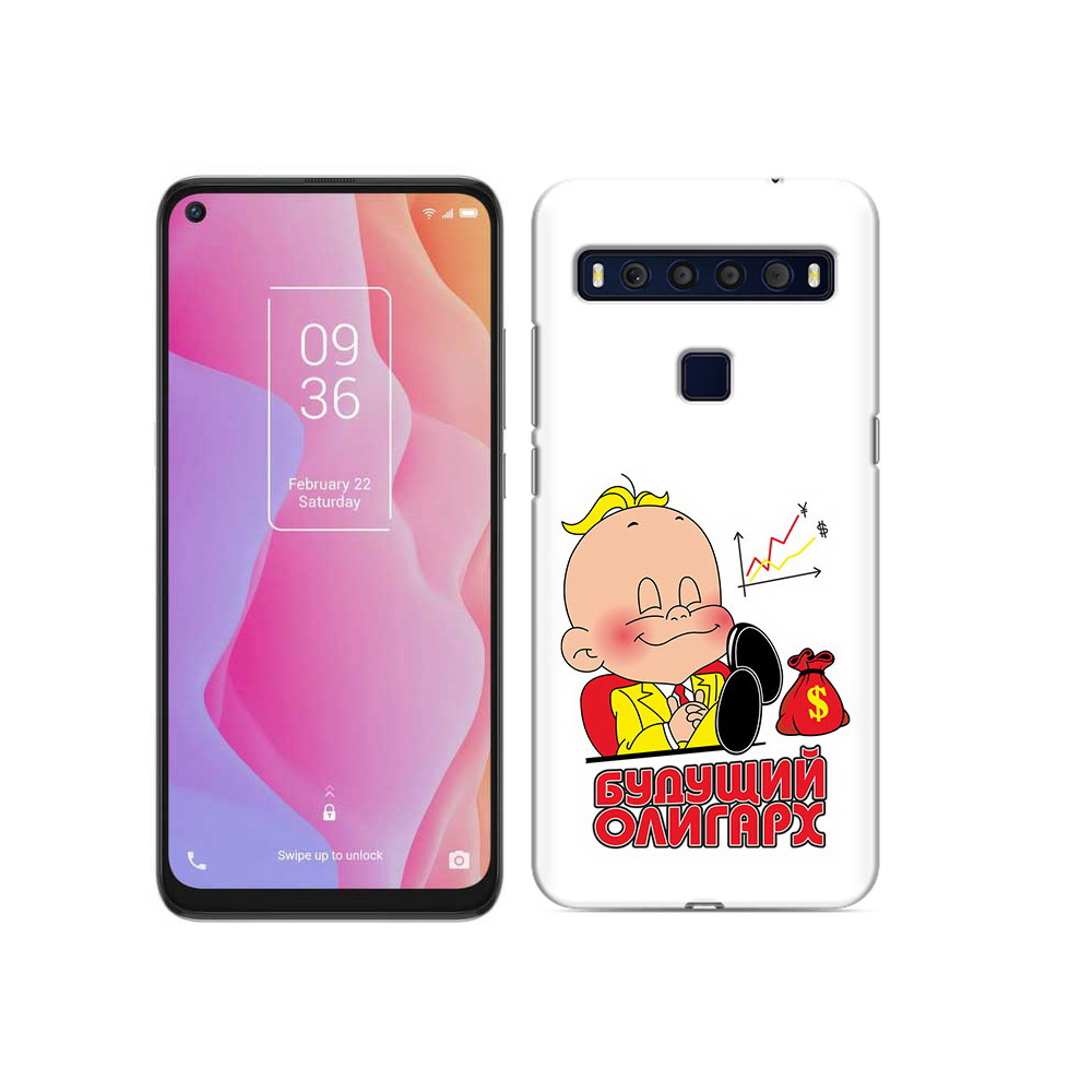 

Чехол MyPads Tocco для TCL 10L Будущий олигарх, Прозрачный, Tocco