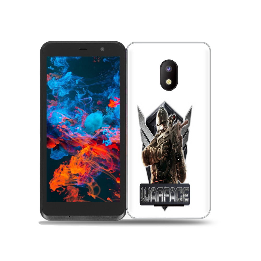 

Чехол MyPads Tocco для BQ 5045L Wallet игра про войну, Прозрачный, Tocco